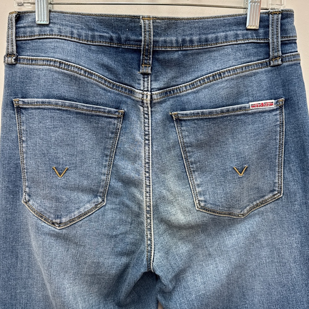 Hudson Women’s Noa Mercy High Rise Straight Leg Ankle Jeans Size 28 Cropped - Picture 8 of 10